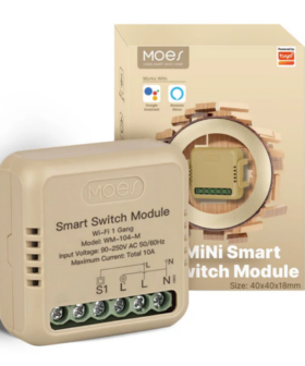 Moes Mini Wifi inbouw schakelaar 1 gang
