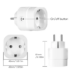 Moes Smart Plug Wifi Stopcontact Dimmer