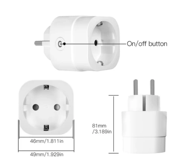 Moes Smart Plug Wifi Stopcontact Dimmer