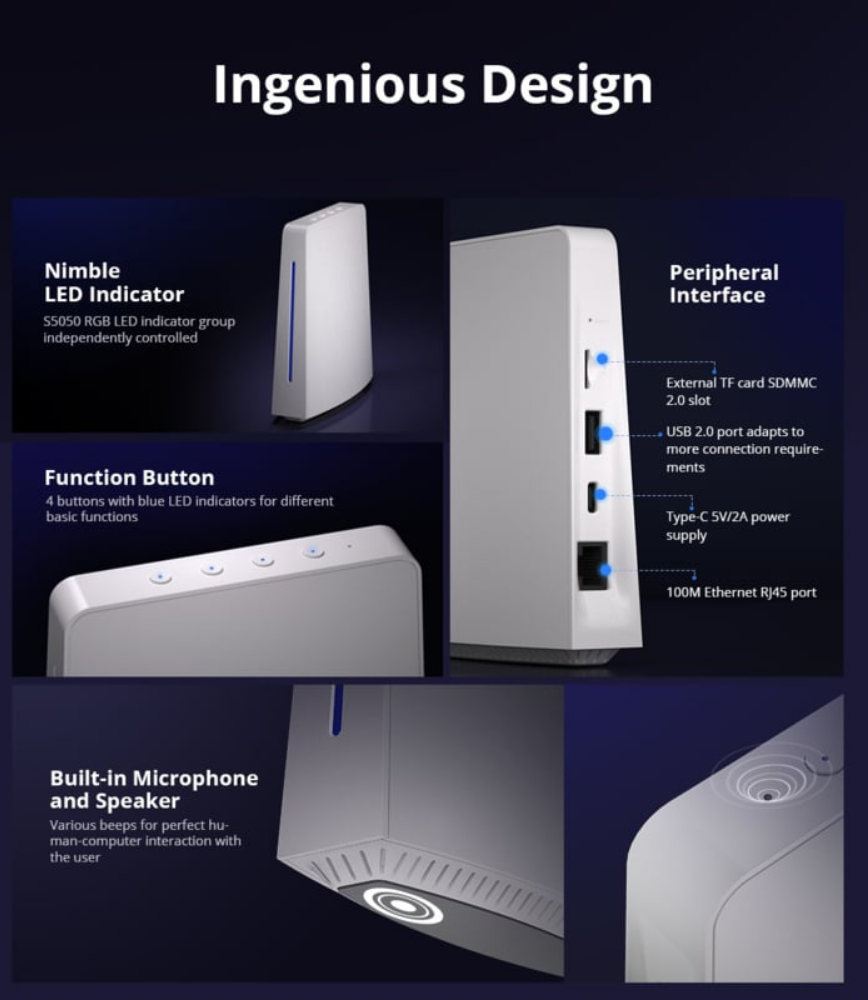 Sonoff Ihost Smart home hub Zigbee Gateway infosheet