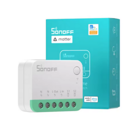 Sonoff Mini R4 Matter Slimme Wifi inbouw schakelaar 2 weg