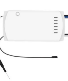 Sonoff iFan 04-H wifi inbouw plafondventilator schakelaar voorkant