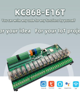 KC868-E16T ESP32 Tuya DIN Rail Relay Module