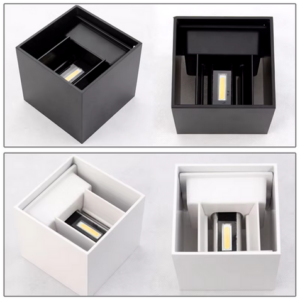 Wifi LED Up-Down Lamp RGBCW Voor Buiten van Aluminium van boven
