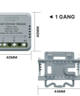Moes Mini Zigbee Inbouw Dimmer 1 gang