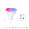 Moes Wifi RGB+WW+KW Slimme Led Lamp Matter Gu10