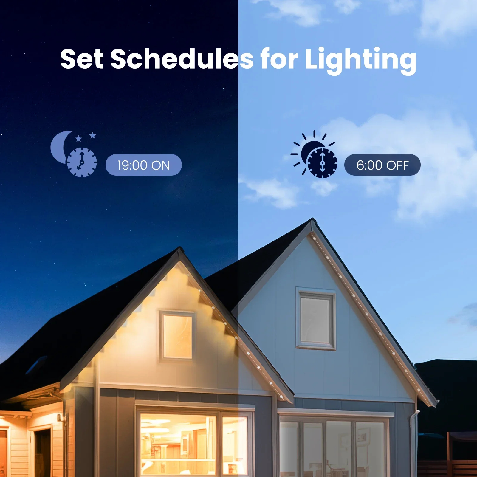 Moes Wifi Smart Eaves RGB String LED Voor Buiten Ip67 info 1