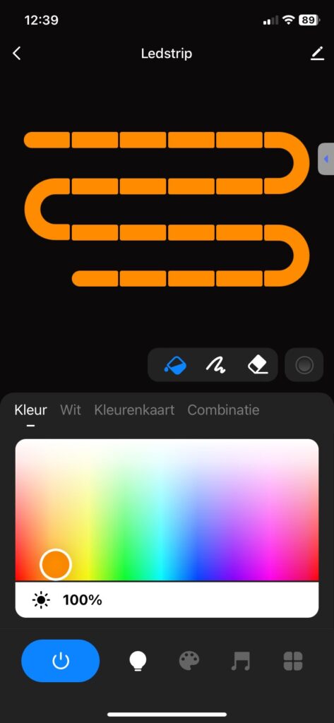 Tuya app ledstip