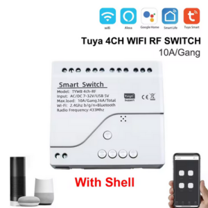 4 kanaals Wifi Smart Switch DC 7-32V