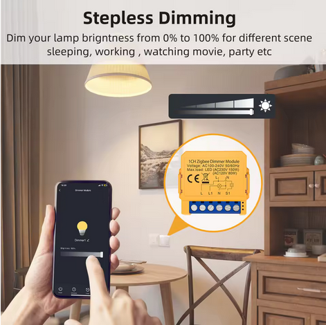 Avatto Slimme Wifi Dimmer 1CH dimming