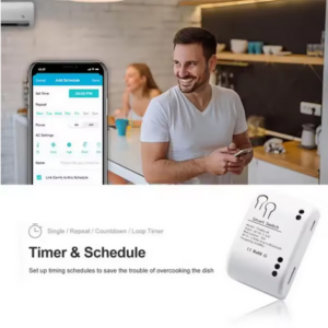 Smart Switch Wifi input 7-32V output 5-230v info